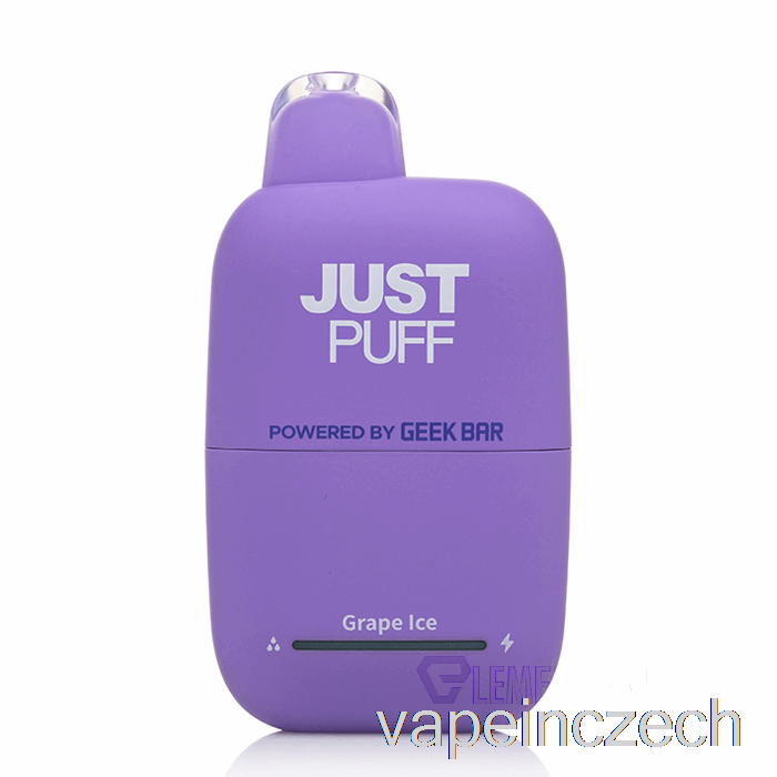 Justpuff 6000 Jednorázová Hroznová Ledová Vapka Bez Nikotinu